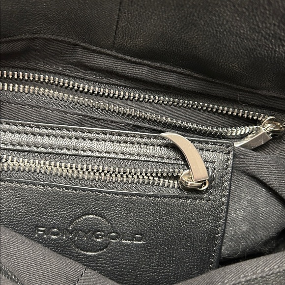Romygold black leather shoulder/crossbody bag - Picture 5 of 5